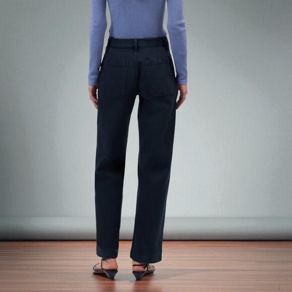 Madewell The Petite Emmett Wide-Leg Pant: Patch Pocket Edition Size 28 Petite - Picture 4 of 14